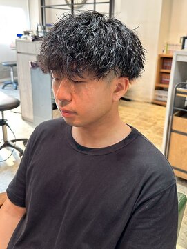 ソレイユ バイ アルフレッド(SOLEIL by alfRed) ツイストスパイラルパーマ ツイスパマッシュ 束感マッシュ