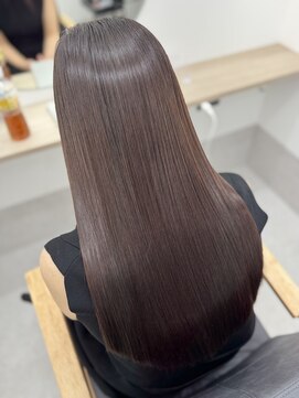 モモ(momo) ロングおくれ毛韓国ヘア前髪カット_0001