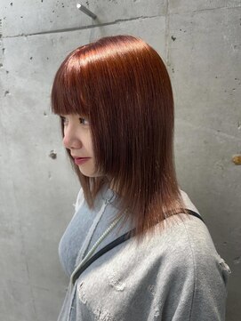 ジオ 国分寺(the O's) 切りっぱなしボブ/エアリーロング/美髪/ピンクブラウン[国分寺]