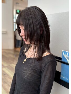 アッド バイ ケーツー(add by K-two) ハッシュカット/レイヤーカット/顔まわりレイヤー