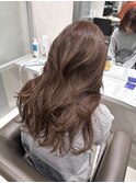 ★20代30代40代ショコラブラウンレイヤーくびれ巻き梅田大阪