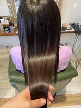 ☆必要な部分だけのダメージレス縮毛矯正♪