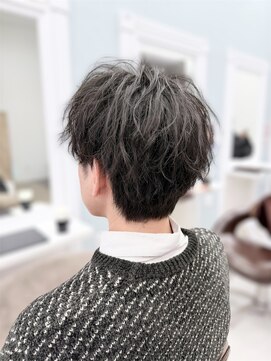ジパングノアールオム 曳舟店(Zipangu NOIR HOMME) 無造作ツイストスパイラルショート
