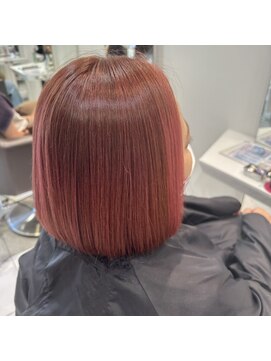 レアリバイケンジ(leali by KENJE) かわいいピンク 白髪ぼかしにも