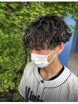 アース 郡山コスモス通り店(HAIR&MAKE EARTH) 波巻きハイライトパーマ