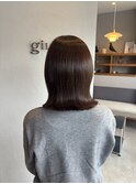  イルミナで作る透明感ブラウン