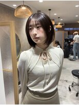 エフ 西大寺(ef)&nbsp;スタイルよく見える収まりボブ/ショート
