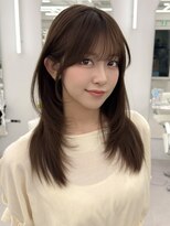 アマトウキョウスマートサロン(AMA TOKYO×Smart Salon)&nbsp;くびれミディアムレイヤー/顔まわりカット/美髪レイヤーカット