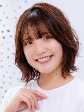 ミチオ ノザワ ヘアサロン ギンザ(Michio Nozawa HAIR SALON Ginza) 小顔顔回りレイヤー/ミディアムボブ/髪質改善ストレート/ロブ