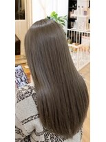 髪質改善サロン WE BE PARSLEY atre 川越店【ウィービーパセリアトレ】&nbsp;【抜け感レイヤー】顔周りレイヤー×ラフ揺れナチュラルロング