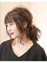 ラピッツヘアデザイン(la Pitt's hair design)&nbsp;ラベンダーグレージュ☆ルーズヘア