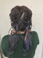 リベロ(RIVERO)&nbsp;☆ツインテール☆リボンで可愛く