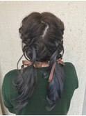 ☆ツインテール☆リボンで可愛く