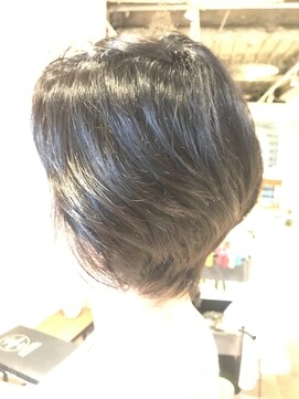 リクラウドヘアアパートメント(re:cloud hair apartment) お客さまショートスタイル。