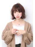 /浦前ツバサ/大人可愛いこなれナチュラル丸みショートボブ