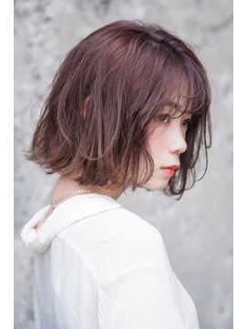 エイミー(Aimee) Aimee 町田 ナチュラルブラウン×ミックスボブ