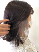 大人気ペール系☆イヤリングカラー☆ホワイトシルバー