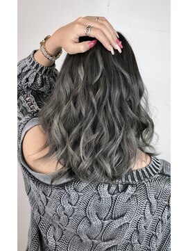 ソース 茶屋町(SOURCE) 【SOURCE】コントラストバレイヤージュ(1)