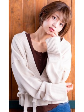 パリオ バイ コレット(Palio by collet) 大人ナチュラル×ワンサイドショート♪【Palio by collet】