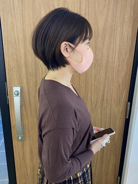 リンフ(Rinf.) 【Rinf.】耳かけ大人かわいいショートボブ