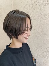 トロンヘアー(tronc hair) ハンサム女子 ひし形ショート