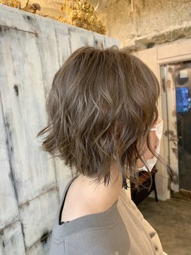 ヘアスタジオニコ(hair studio nico...) フォギーベージュ