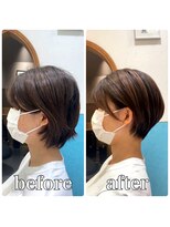 ロンド レグリーズ 立川(Lond leglise)&nbsp;【山方　直也】小顔×マッシュショート×耳かけ×大人かわいい