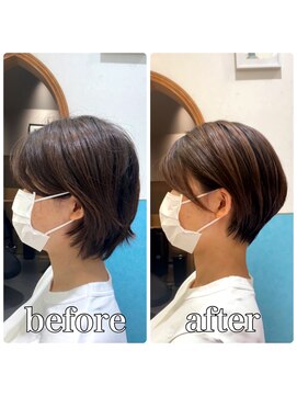 ロンド レグリーズ 立川(Lond leglise) 【山方 直也】小顔×マッシュショート×耳かけ×大人かわいい