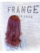 美容室フロンジュ&nbsp;ピンクブラウン