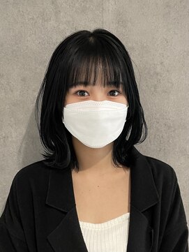 エアー 青山(AIR) 20代/可愛い/外ハネボブ/くびれミディアム