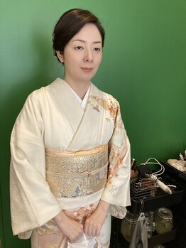 クローバー (Clover)の写真/【月島駅徒歩1分】浴衣から振袖まで◎素敵な一日を彩る着付けとヘアセットは”Clover”にお任せ下さい!