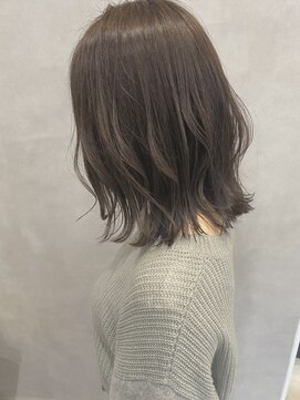 ウィル 梅田店(WiLL) くびれミディ★柔らかラベンダーグレージュ