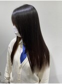 髪質改善トリートメント　ブリーチ履歴ホームカラー履歴あり
