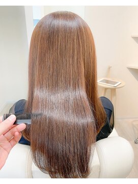 ロンド(ROND) RONDツヤ髪ロング　酸性ストレート+ハリウッドトリートメント