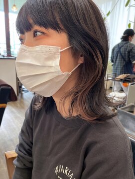 フラッグ ヘアー 天神西通り店(Flag HAIR) イヤリングカラー