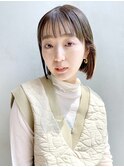 外はねボブ_大人ガーリーチョコレートプリカール_28857