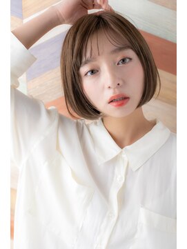 大波純一美容室パーティハン 【◎ショートボブ】大人かわいい小顔スタイル[小山]