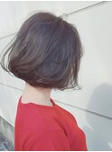 小顔カットショートボブ20代30代40代
