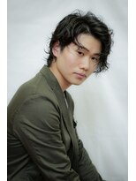 ステラ 坂戸にっさい店(STELLA)&nbsp;束感モテ黒髪シークレットパーマ流行