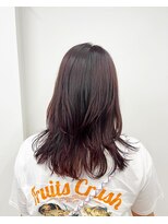 ピープスアンドスー 表参道 渋谷(Peeps&Suu.) オレンジブラウン/暖色カラー/韓国レイヤー