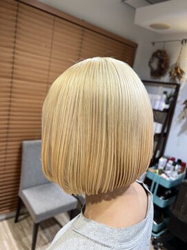 リプルヘアー ウエスト(ripple hair west) 抜きっぱなしブリーチ