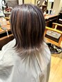 アグーラ ヘアデザイン(Agu La hair design) アンブレラカラー。あまり明るくできない方もオシャレに!