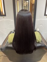 ヘアメイク コモレビ(hairmake komorebi) 【菅原淳之介】ナチュラル縮毛矯正 【ウェットヘア】