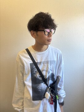 ビジュー(bijou) マッシュ×ツイストスパイラルパーマ