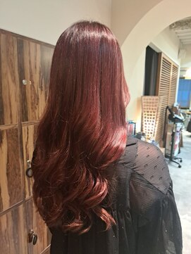 ヘアリゾート粋 トゥジュ 池袋東口店(tujuh) 透明感イルミナカラー/ローズピンク