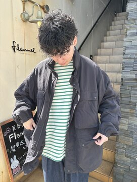 髪質改善ヘアエステ フランネル 経堂(Flannel) ツイストスパイラルパーマ