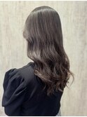 【tetote/村山】レイヤーロング/アッシュカラー