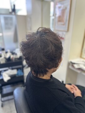 サンひまわり 高来店 クセ毛を活かしたヘアスタイル
