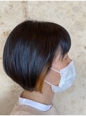 インナーカラーボブ