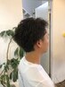 【人気No.1】メンズカット＋眉カット＋スパ￥7,410→￥6,700